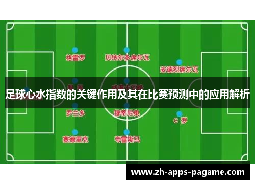 足球心水指数的关键作用及其在比赛预测中的应用解析